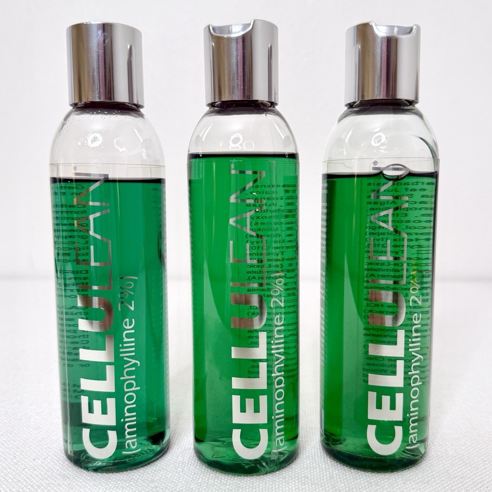 Cellulean Cellulite Solution Firmer Tighter Skin 6 Oz Each Lot Of 3